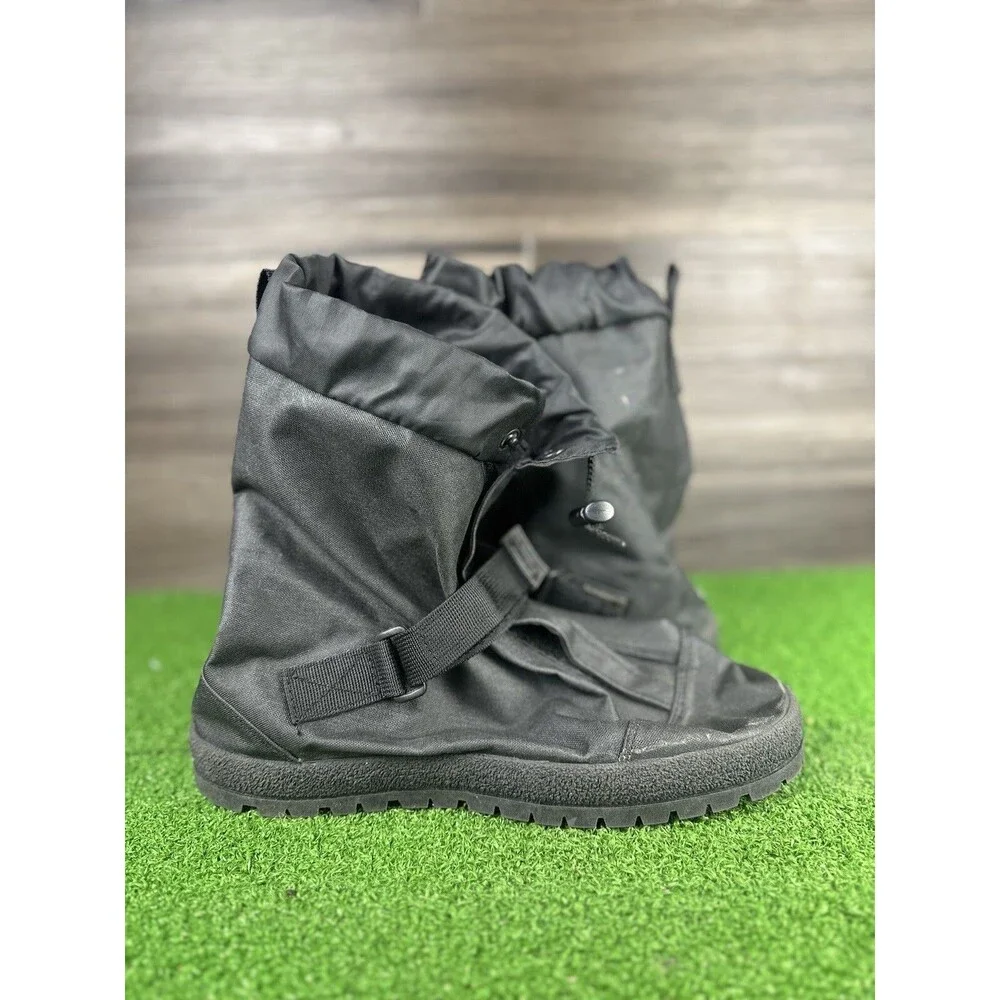 NEOS Work Overshoes Mens Villager Round Toe Buckle Black Medium